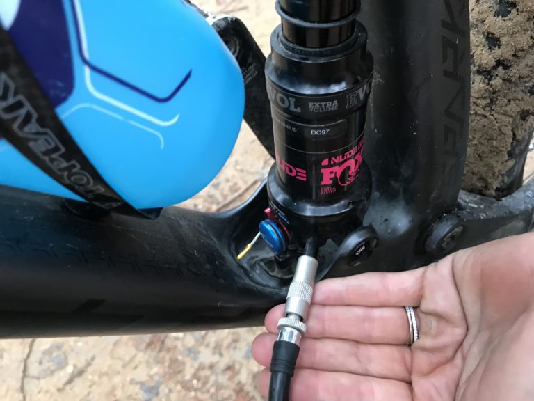 Bike Tire Pump & Shock Pump for Mountain for Front Fork and Rear Bicycle Suspension Air Shocks with Pressure Gauge High Pressure Shock Pump 
