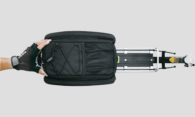 Topeak MTX Trunk Bag EXP with Expanding Side Panniers Black TT9647B 