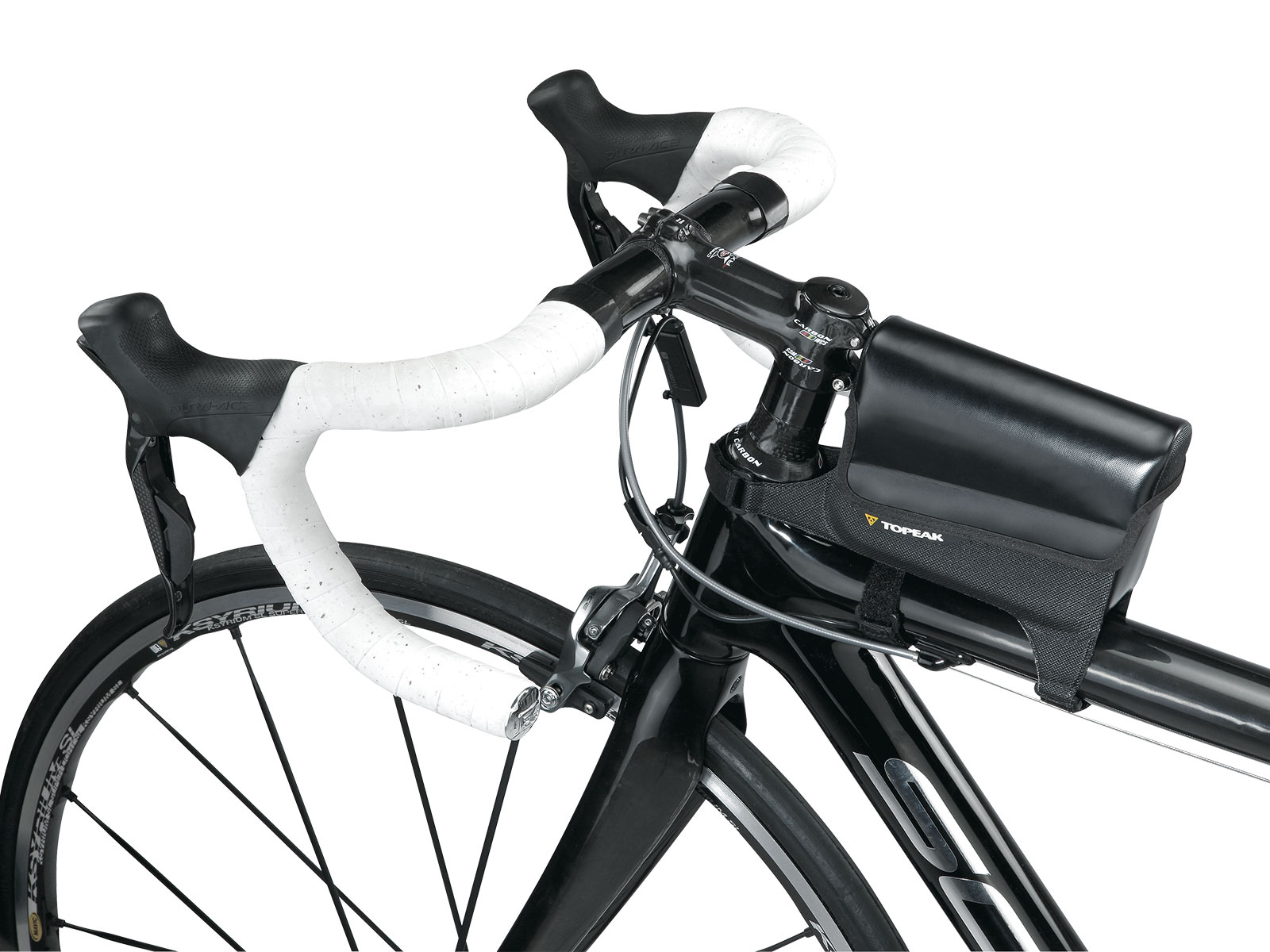 Details about   Topeak Tri DryBag Top Tube Bicycle Bag Waterproof Black 