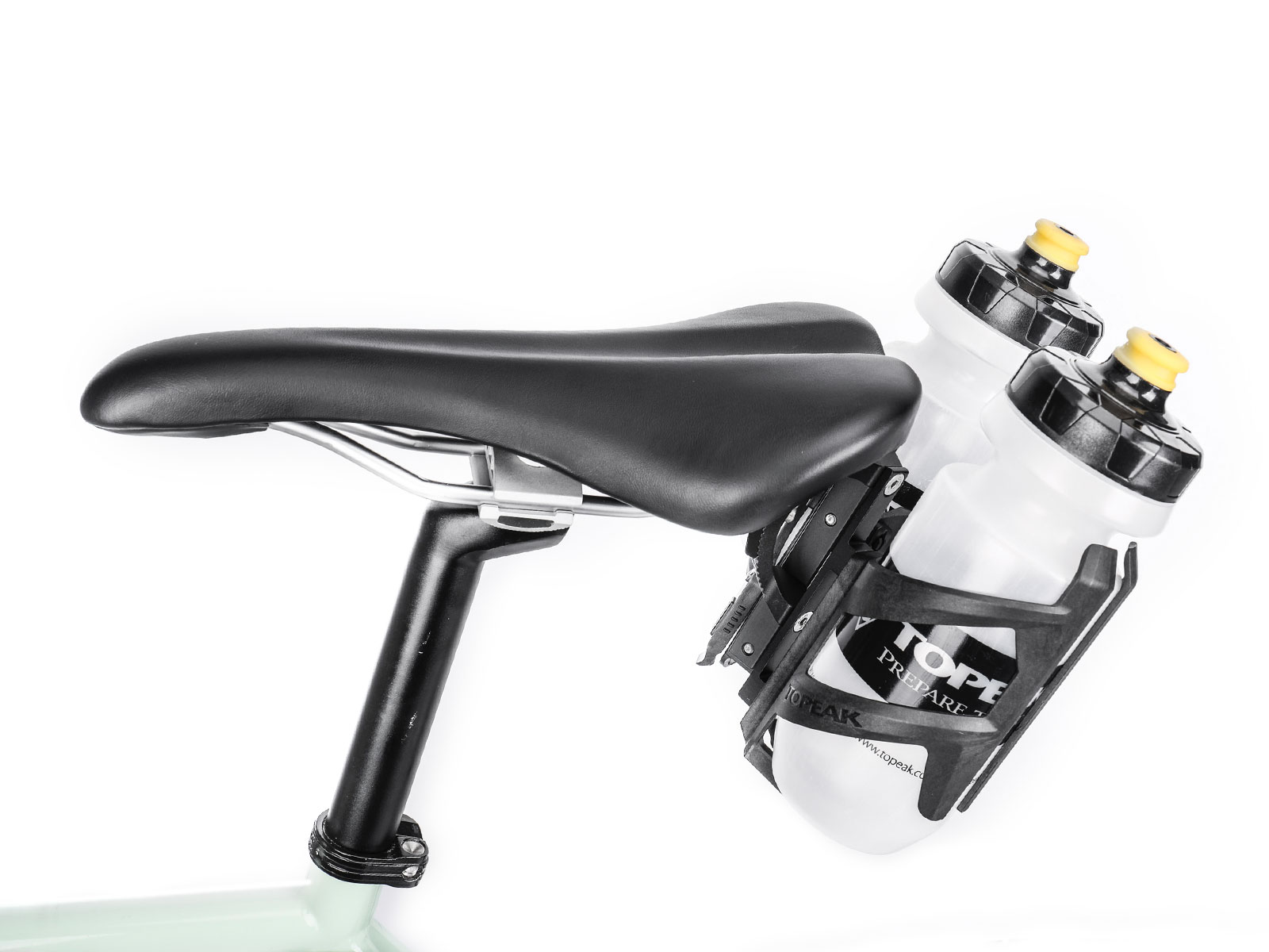 Topeak Tri-Cage Carbon Fahrrad Flaschen Halter Sattelgestell Kartusche Ninja 