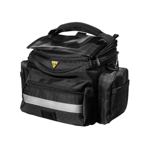 Black Topeak Unisexs Tourguide Handlebar Bag 2 Litre