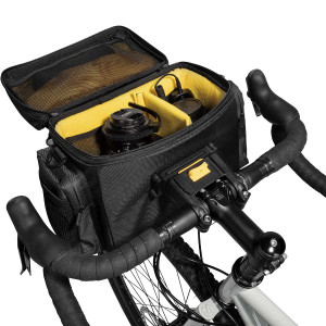 Topeak Handlebar DryBag black waterproof handlebar bag bicycle handlebar Tash